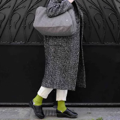 Chaussettes - Chaussettes Yvette Pistache 42/45 - LA CERISE SUR LE GATEAU