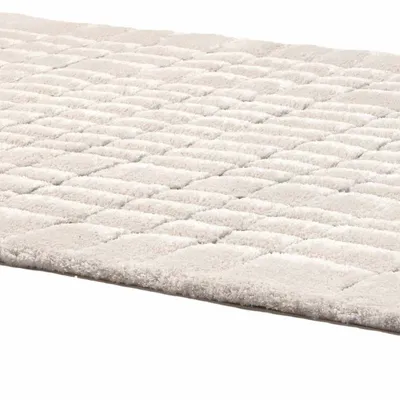 Tapis - Tapis recyclé Antonio Neige 160 x 230 x 2 - MAISON VIVARAISE - SDE VIVARAISE WINKLER