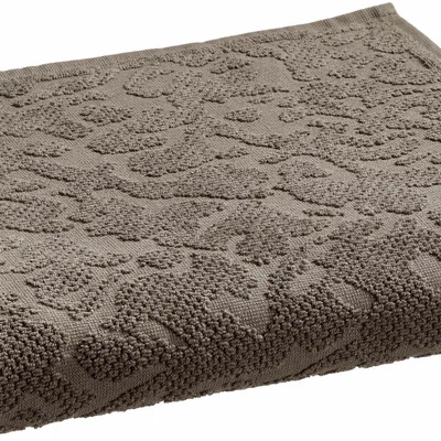 Bath towels - Gilda Bath Towel Carbone 90 X 150 - MAISON VIVARAISE - SDE VIVARAISE WINKLER