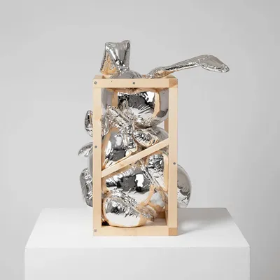 Sculptures, statuettes and miniatures - Cage n°11 – Rabbit - SAN POLO ART GALLERY - VENISE