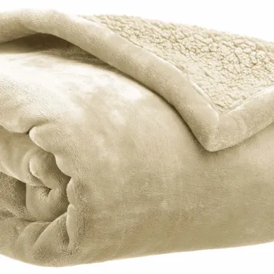 Throw blankets - Michka Maxi Throw Blanket Lin 180 X 220 - MAISON VIVARAISE - SDE VIVARAISE WINKLER