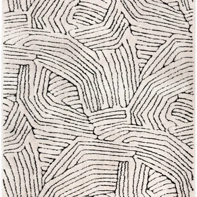 Tapis - Tapis recyclé Paulin Neige 200 x 290 x 2 - MAISON VIVARAISE - SDE VIVARAISE WINKLER