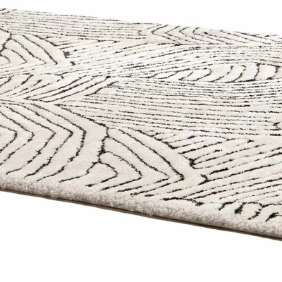 Tapis - Tapis recyclé Paulin Neige 200 x 290 x 2 - MAISON VIVARAISE - SDE VIVARAISE WINKLER