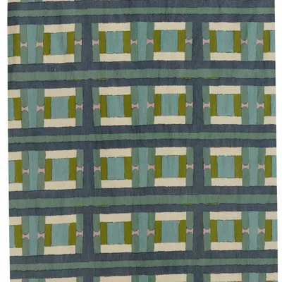 Bed linens - Taho Printed Comforter Vert de gris 85 X 200 - MAISON VIVARAISE - SDE VIVARAISE WINKLER