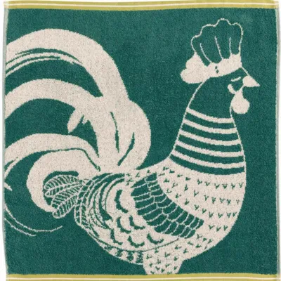 Kitchen utensils - Coq Hand Towel Bleu 50 X 50 - MAISON VIVARAISE - SDE VIVARAISE WINKLER