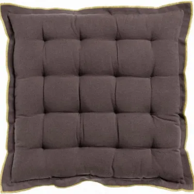 Chaises - Galette de chaise Grace recyclée Café 40 x 40 x 3 - MAISON VIVARAISE - SDE VIVARAISE WINKLER