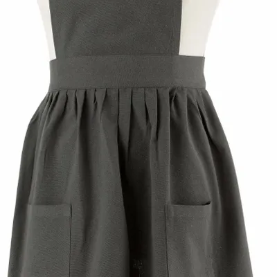 Tabliers de cuisine - Tablier de cuisine recyclé Eva Ombre 95 x 85 - MAISON VIVARAISE - SDE VIVARAISE WINKLER