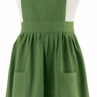 Tabliers de cuisine - Tablier de cuisine recyclé Eva Vert 95 x 85 - MAISON VIVARAISE - SDE VIVARAISE WINKLER