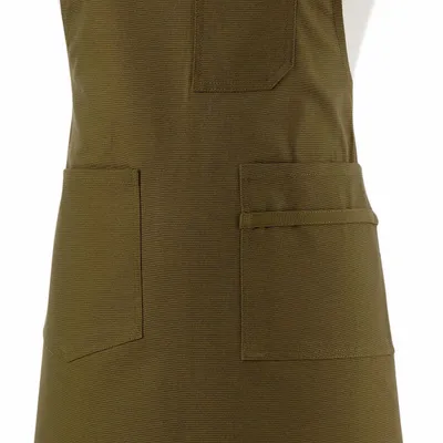 Tabliers de cuisine - Tablier de cuisine Léo Kaki 70 x 90 - MAISON VIVARAISE - SDE VIVARAISE WINKLER