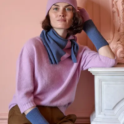 Foulards et écharpes - Écharpe Sofia Jeanny 37 x 110 - LA CERISE SUR LE GATEAU