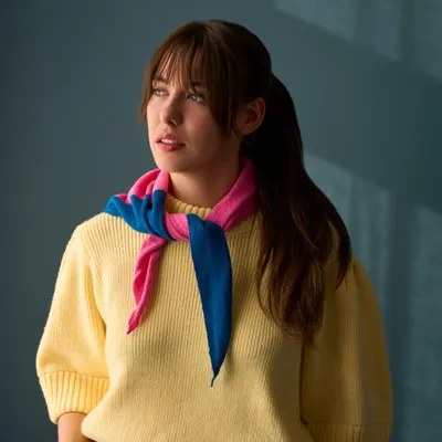 Foulards et écharpes - Écharpe Sofia Poppy 37 x 110 - LA CERISE SUR LE GATEAU