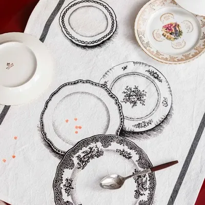 Torchons - Torchon Arlette Blanc 50 x 70 - LA CERISE SUR LE GATEAU