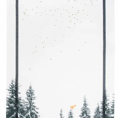 Dish towels - Tea towel Bertille Blanc 50 X 70 - LA CERISE SUR LE GATEAU