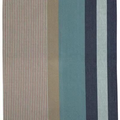 Dish towels - Recycled tea towel Yuna Sable 50 X 70 - MAISON VIVARAISE - SDE VIVARAISE WINKLER