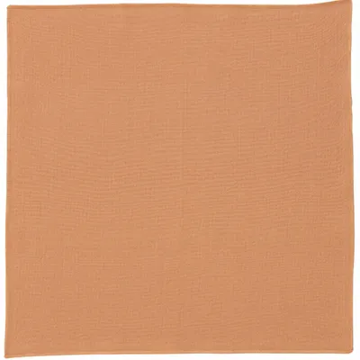 Serviettes - Serviette de table recyclée Yuna Terracotta 50 x 50 - MAISON VIVARAISE - SDE VIVARAISE WINKLER