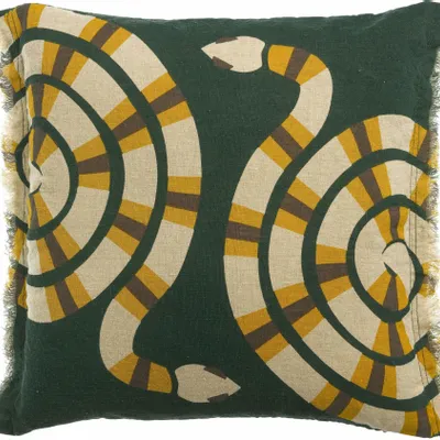 Coussins - Coussin Zeff Yoka Abysse 45 x 45 - MAISON VIVARAISE - SDE VIVARAISE WINKLER
