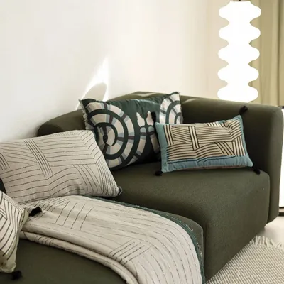 Linge de lit - Edredon Zeff Kori Abysse 85 x 200 - MAISON VIVARAISE - SDE VIVARAISE WINKLER