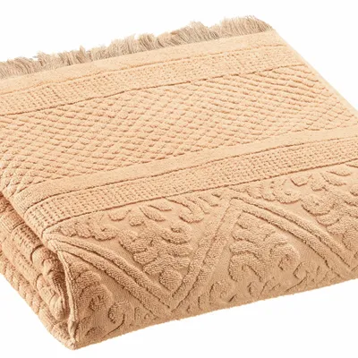 Serviettes de bain - Drap de douche Zoé Poudre 70 x 140 - MAISON VIVARAISE - SDE VIVARAISE WINKLER