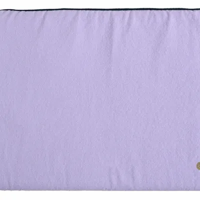 Pochettes - Housse ordinateur Tricolo Lilas ananas 15-16"" - LA CERISE SUR LE GATEAU