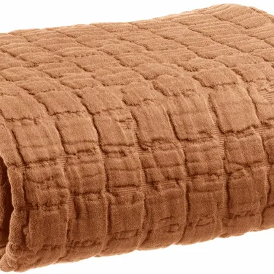 Plaids - Plaid Swami Moka 130 x 200 - MAISON VIVARAISE - SDE VIVARAISE WINKLER