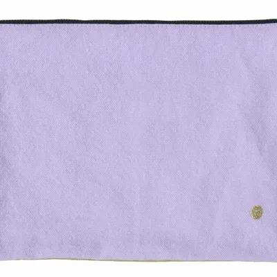 Clutches - Pouch Tricolo Lilas 19 X 28 X 1 - LA CERISE SUR LE GATEAU
