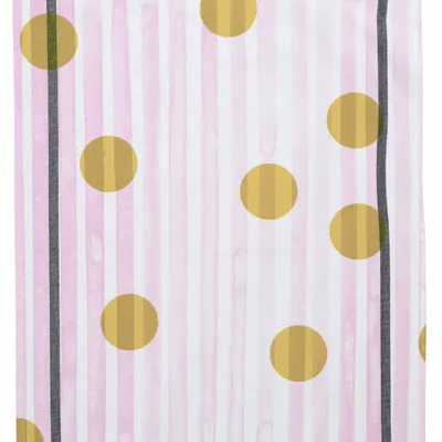 Dish towels - Striped tea towel Citron Jaune 50 X 70 - LA CERISE SUR LE GATEAU