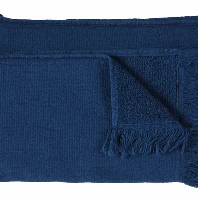 Serviettes de bain - Lot de 2 serviettes invités Luna Midnight 30 x 50 - LA CERISE SUR LE GATEAU