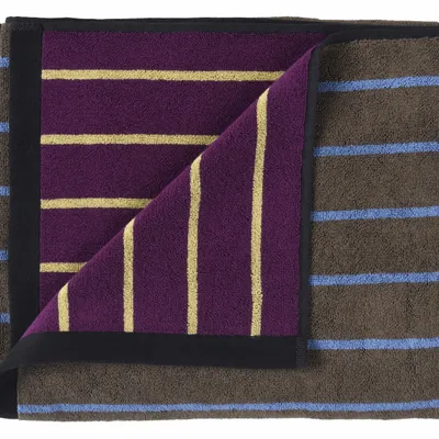 Bath towels - Maxi Bath Sheet Charly Potatoes 100 X 160 - LA CERISE SUR LE GATEAU