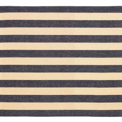 Nappes - Set de table Yanis recyclé Marine 35 x 45 - MAISON VIVARAISE - SDE VIVARAISE WINKLER