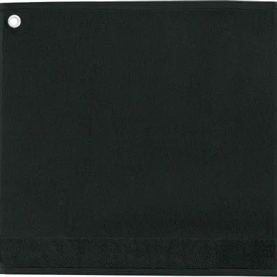Tea towel - Kitchen Towel Terry W/Eyelet Curl Noir 50 X 50 - MAISON VIVARAISE - SDE VIVARAISE WINKLER