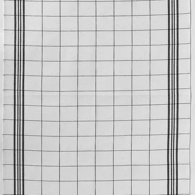 Torchons - Torchon Carreaux noir 50 X 70 - MAISON VIVARAISE - SDE VIVARAISE WINKLER