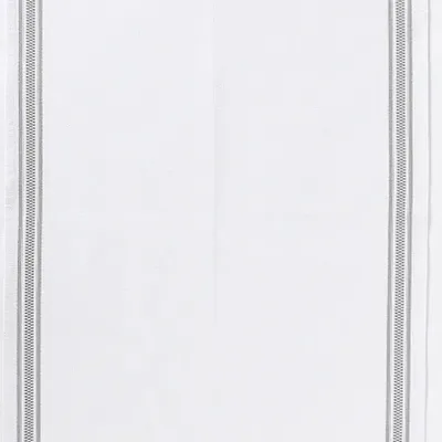 Dish towels - Tea Towel Bande Damier Gris 50 X 70 - MAISON VIVARAISE - SDE VIVARAISE WINKLER