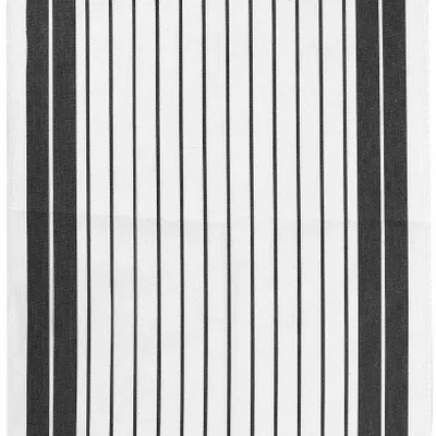 Torchons - Torchon Petites Rayures noir 50 X 70 - MAISON VIVARAISE - SDE VIVARAISE WINKLER