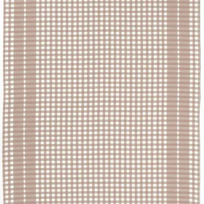 Torchons - Torchon Petits Carreaux taupe 50 X 70 - MAISON VIVARAISE - SDE VIVARAISE WINKLER