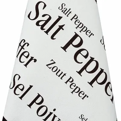 Dish towels - Sel & Poivre Tea Towel Noir 50 X 70 - MAISON VIVARAISE - SDE VIVARAISE WINKLER