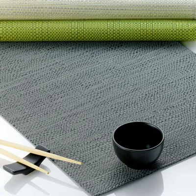 Nappes - Set de table en PVC tissé Canna ivoire 33 X 45 - MAISON VIVARAISE - SDE VIVARAISE WINKLER