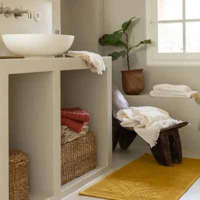 Bath towels - Zoé Bath Towel Neige 70 X 140 - MAISON VIVARAISE - SDE VIVARAISE WINKLER