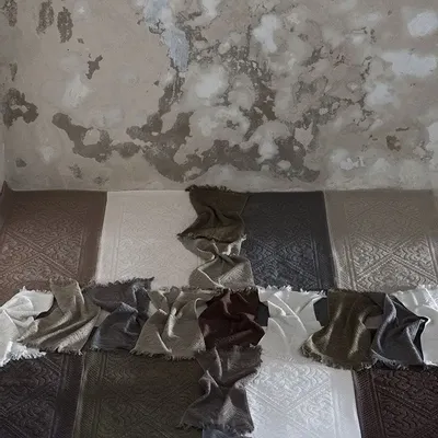 Other bath linens - Enzo Bath Mat Souris 54 X 110 - MAISON VIVARAISE - SDE VIVARAISE WINKLER