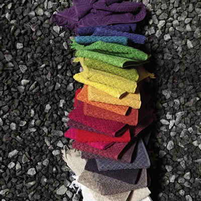 Bath towels - Zoé Bath Towel Lin 100 X 180 - MAISON VIVARAISE - SDE VIVARAISE WINKLER