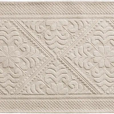 Other bath linens - Enzo Bath Mat Ciment 54 X 110 - MAISON VIVARAISE - SDE VIVARAISE WINKLER