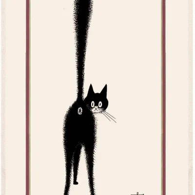 Torchons - Grand Torchon Dubout 3ème Oeil  Ecru 60 X 80 - MAISON VIVARAISE - SDE VIVARAISE WINKLER