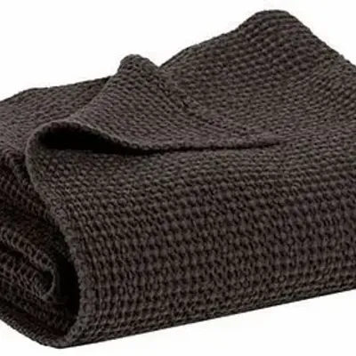 Bed linens - Maia Bed Throw Carbone 260 X 260 - MAISON VIVARAISE - SDE VIVARAISE WINKLER