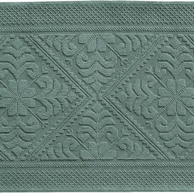 Other bath linens - Enzo Bath Mat Vert de gris 54 X 110 - MAISON VIVARAISE - SDE VIVARAISE WINKLER