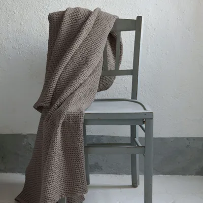 Throw blankets - Maia Throw Blanket Orage 140 X 200 - MAISON VIVARAISE - SDE VIVARAISE WINKLER