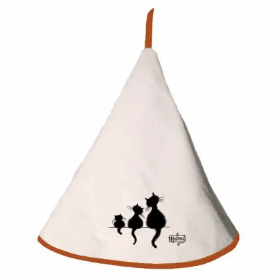 Ustensiles de cuisine - Essuie Mains Dubout 3 Chats Ivoire Diameter 60 - MAISON VIVARAISE - SDE VIVARAISE WINKLER