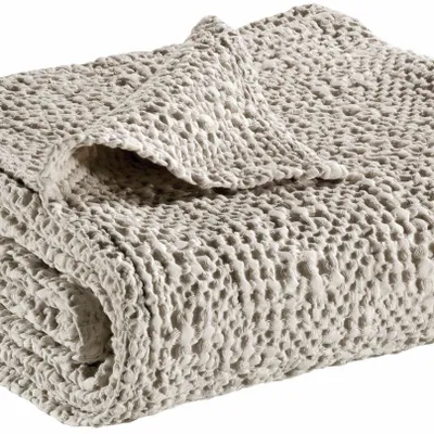 Linge de lit - Jeté Tana Lin 240 X 260 - MAISON VIVARAISE - SDE VIVARAISE WINKLER