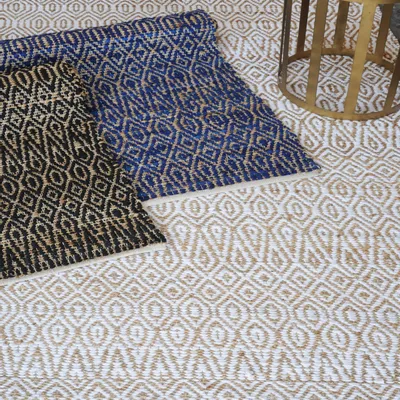 Rugs - Rug Pasadena Indigo 120 X 180 - MAISON VIVARAISE - SDE VIVARAISE WINKLER