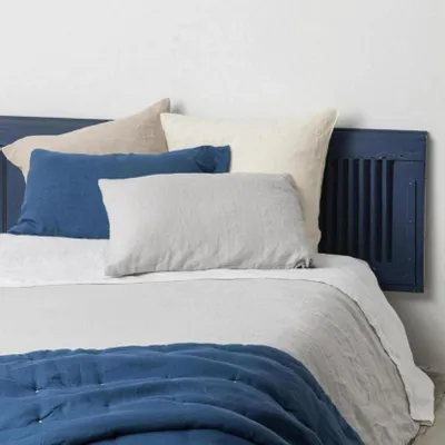 Linge de lit - Taie d'oreiller Zeff Craie 65 x 65 - MAISON VIVARAISE - SDE VIVARAISE WINKLER