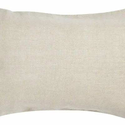 Linge de lit - Taie d'oreiller Zeff Naturel 50 x 75 - MAISON VIVARAISE - SDE VIVARAISE WINKLER