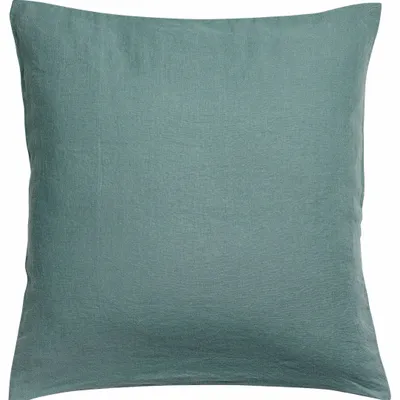 Bed linens - Zeff Pillowcase Vert de gris 65 X 65 - MAISON VIVARAISE - SDE VIVARAISE WINKLER